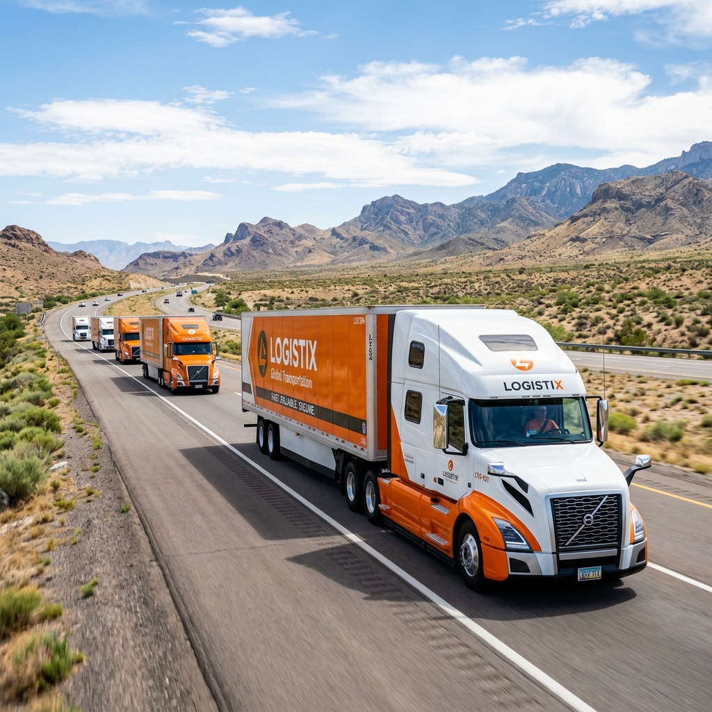 Delivery Truck Fleet